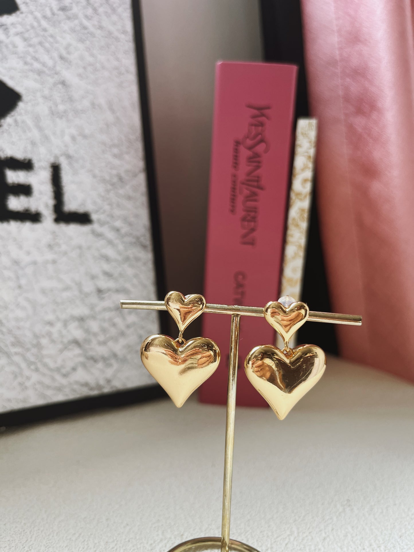 Amelia  Heart earrings