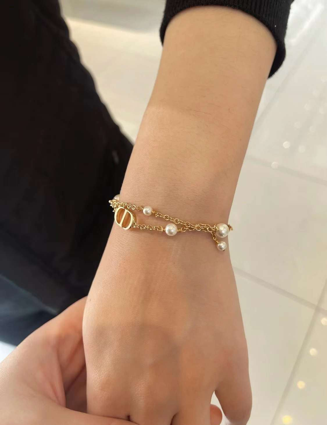 CD dainty bracelet