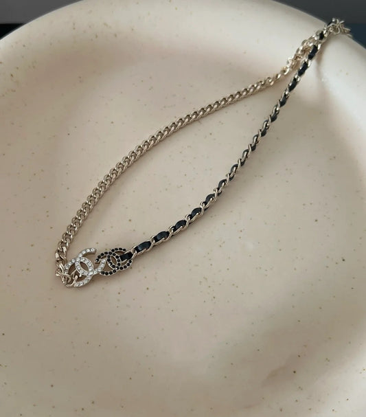 Double c necklace