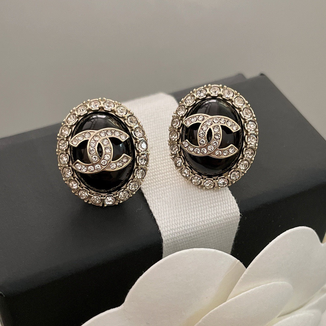 Cc egg earrings