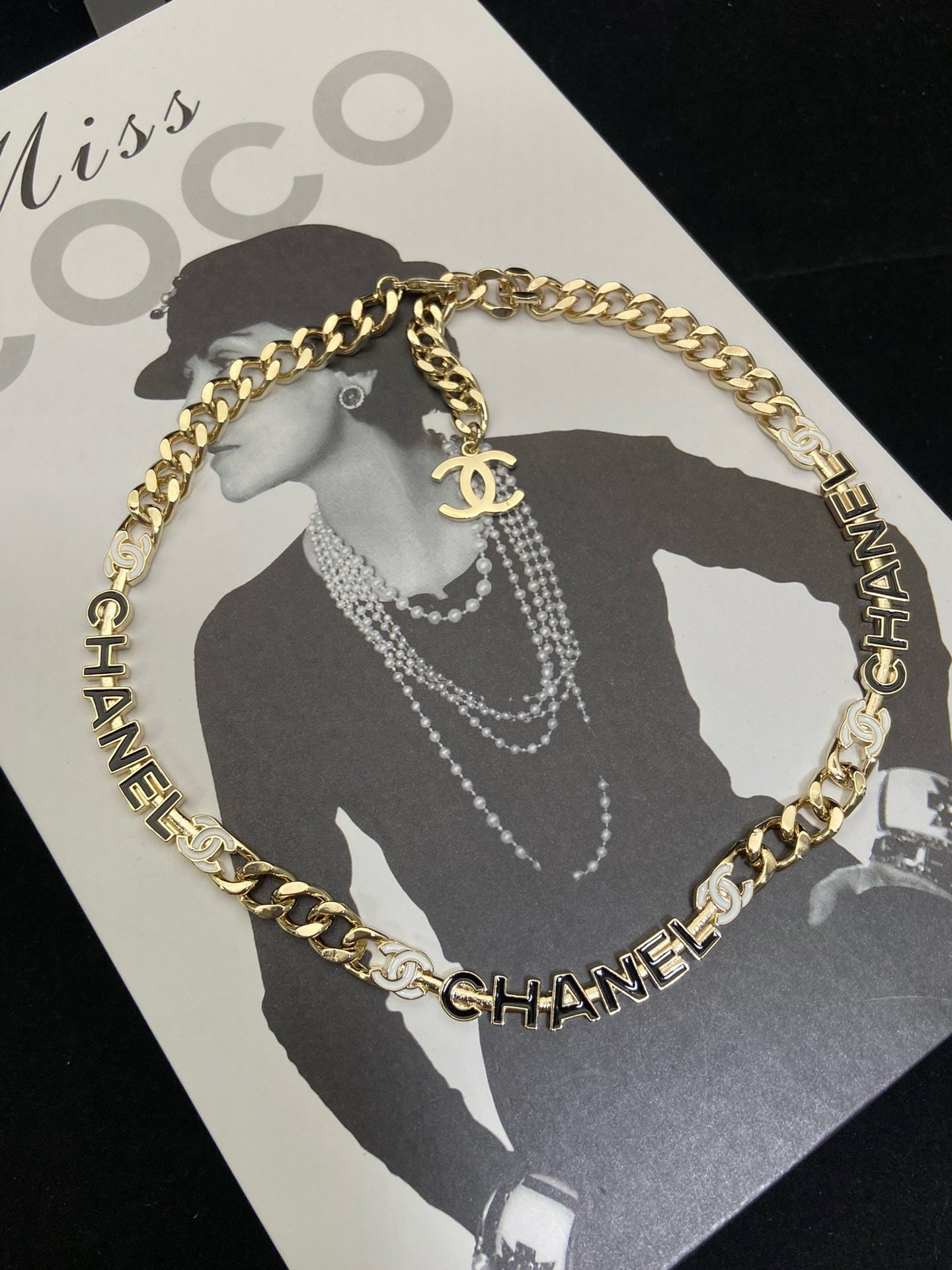 Coco chain necklace