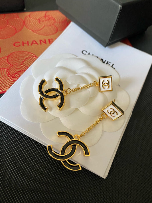 Coco logo earrings