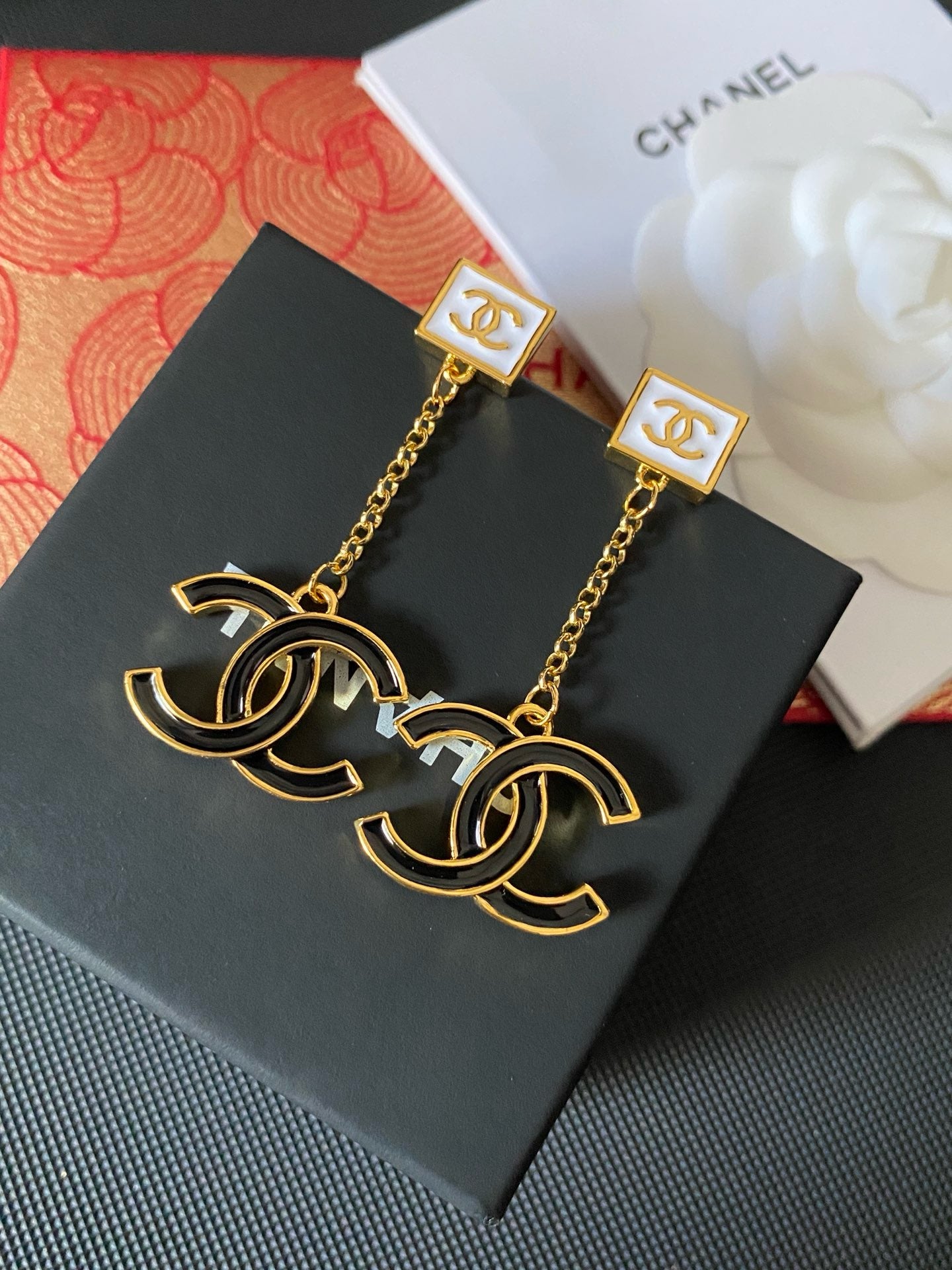 Coco logo earrings