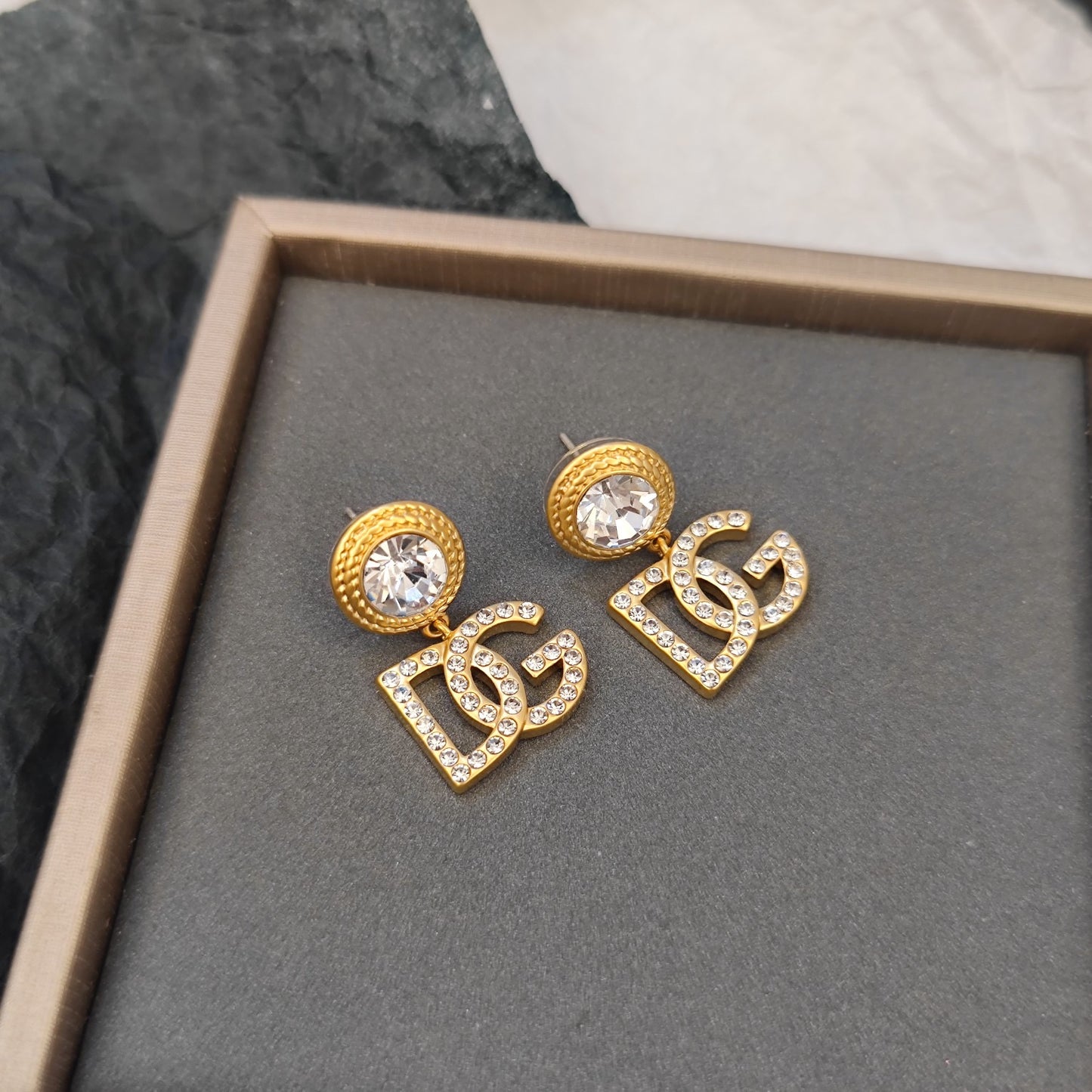 Cerci rhinestones Earrings