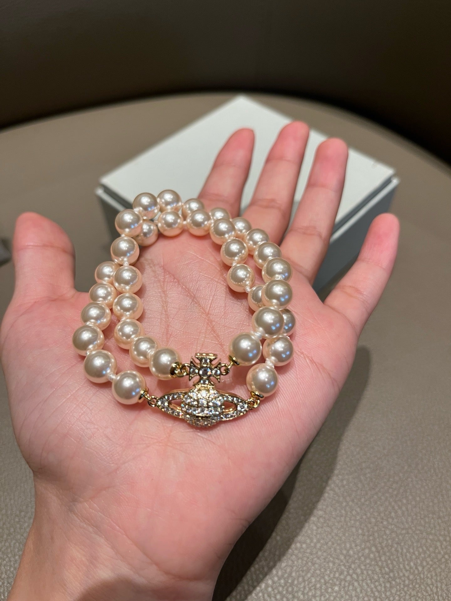 Vivan double pearl bracelet