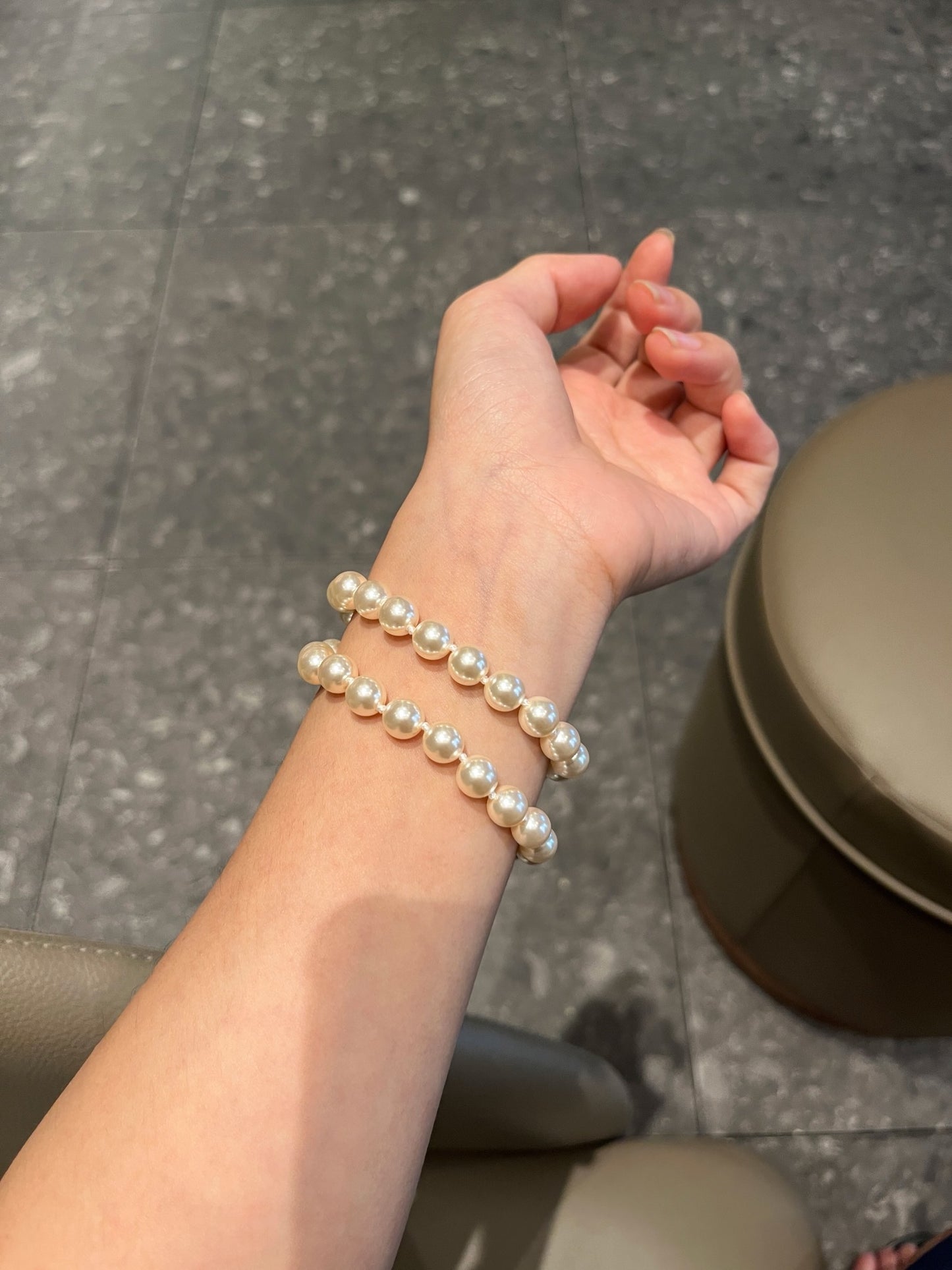 Vivan double pearl bracelet