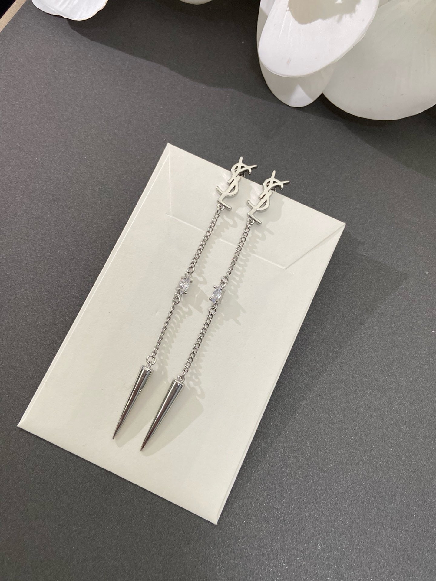 Y&L lightning earrings