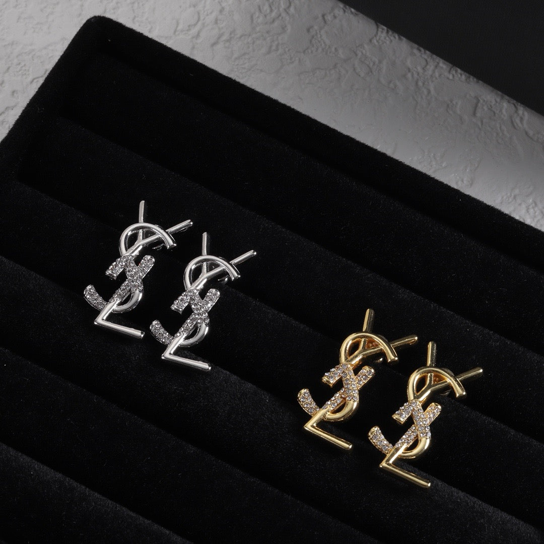 Y&L logo earrings