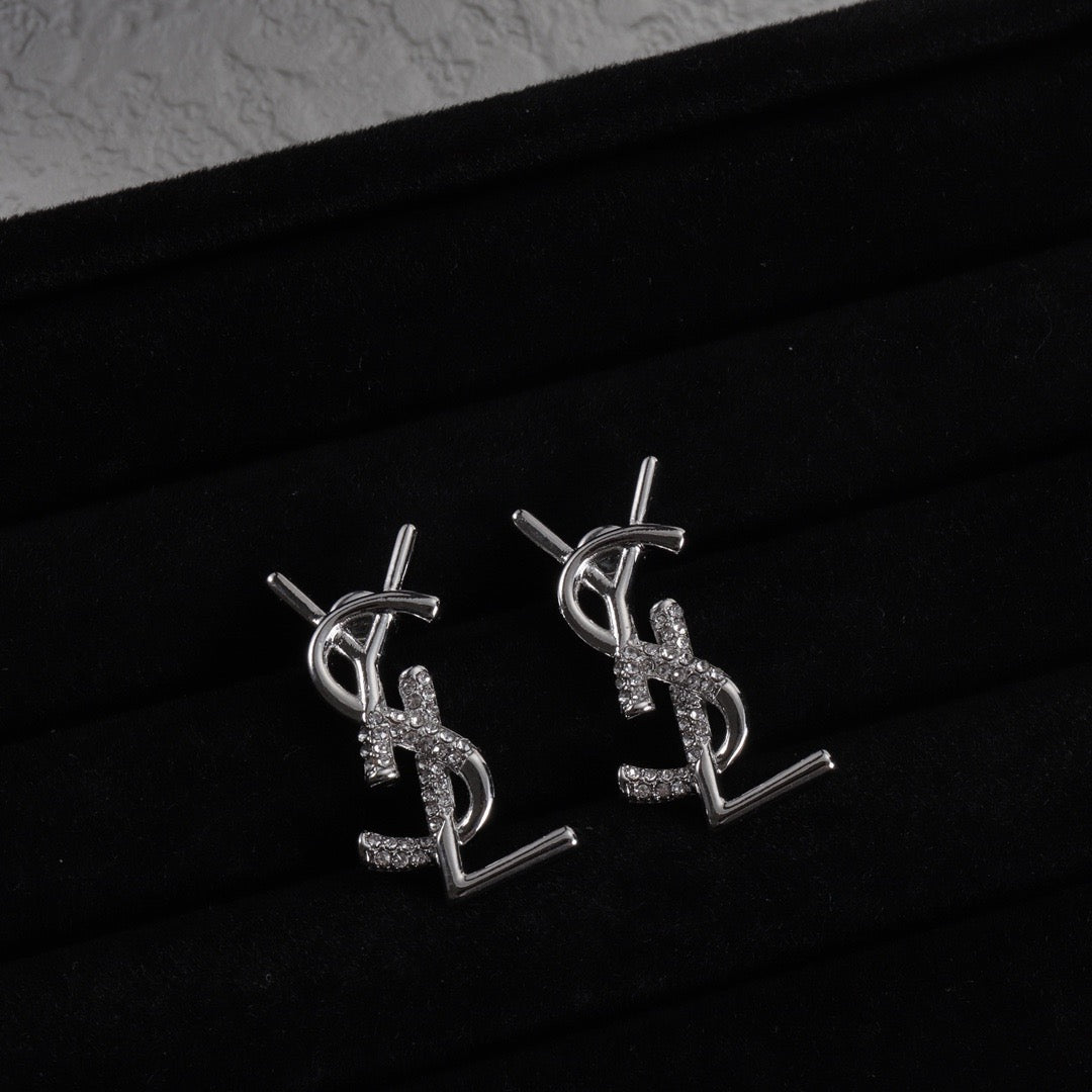 Y&L logo earrings