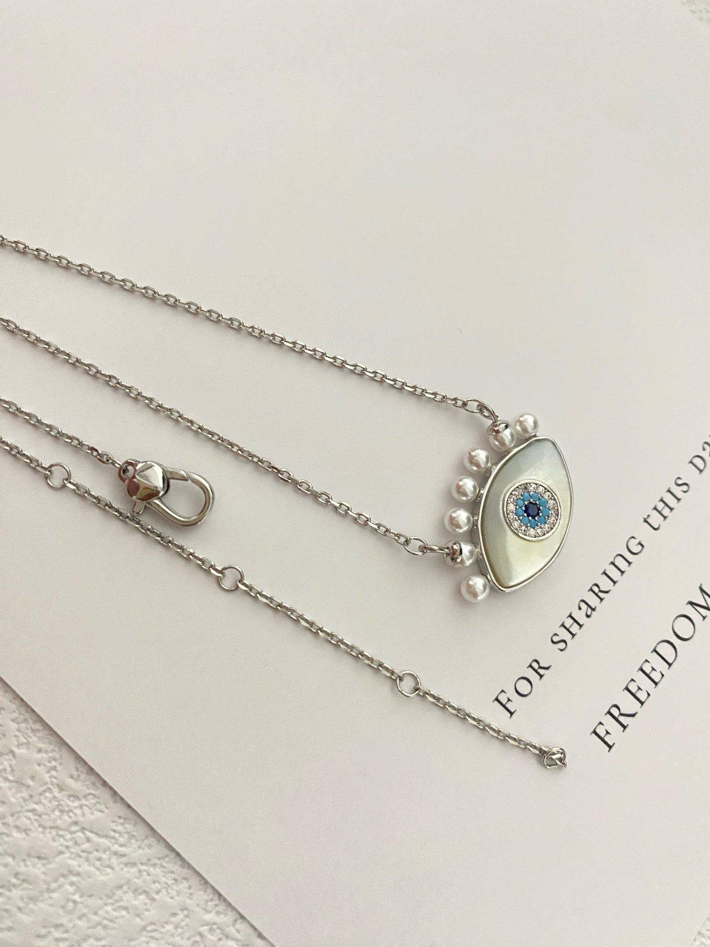 Devil's eye necklace