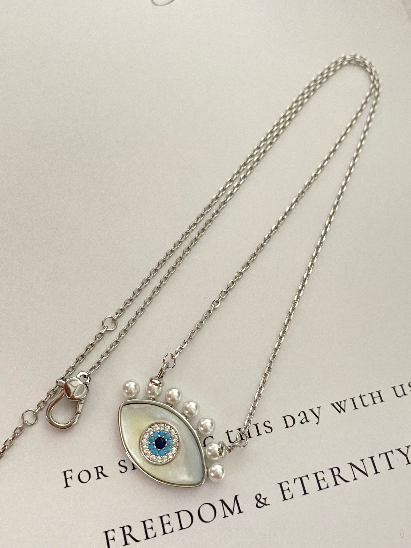 Devil's eye necklace