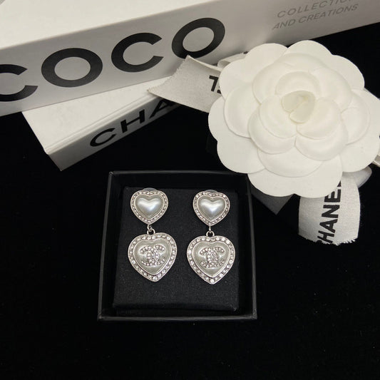 Pendientes coco love cristal