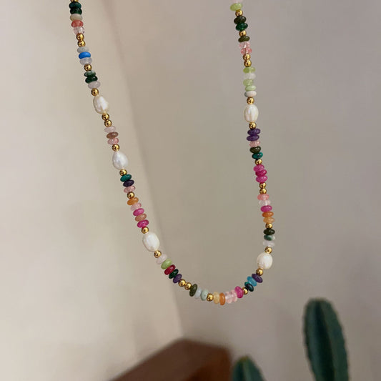 Colorful Bohemian  Necklace