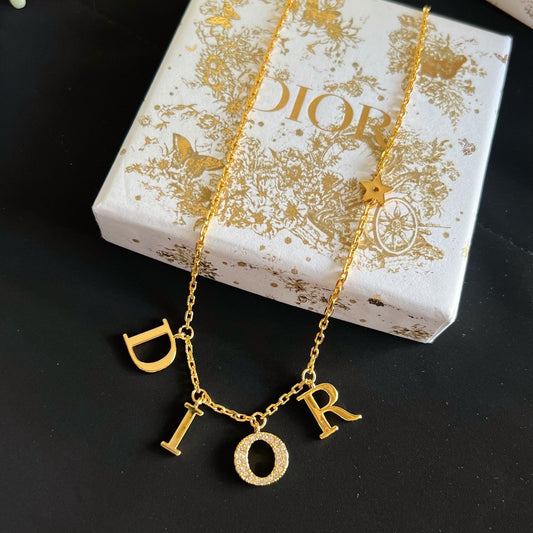 CD Letter Necklace